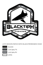 BlacktipH Straw Hat - Snow Shark Camo - Black