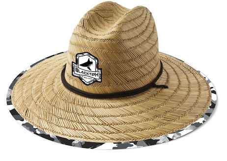 Straw Hat Snow Shark Camo Natural