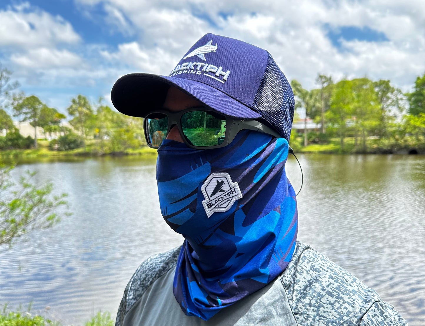 Royal Blue Performance Face Shield