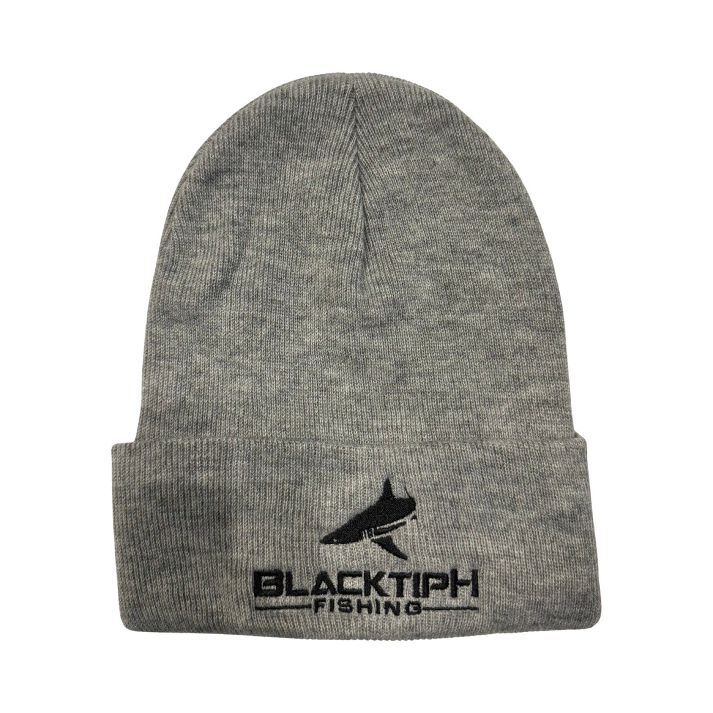 BlacktipH Light Heather Grey and Heather Grey Beanie - BlacktipH