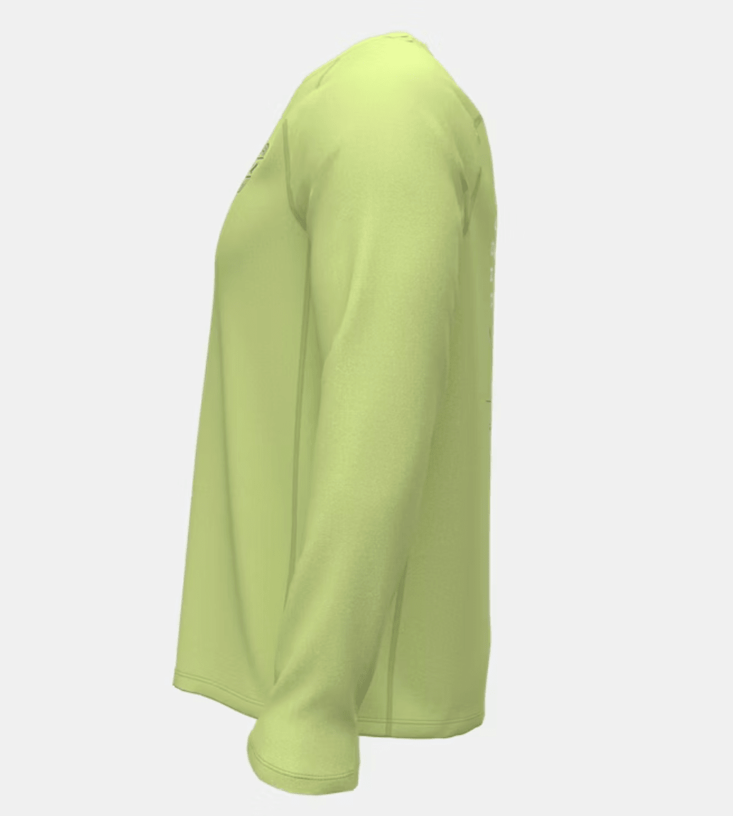 Under Armour x BlacktipH Elite Species Fishing Shirt – Fade Green (Long Sleeve & UPF Protection) - BlacktipH