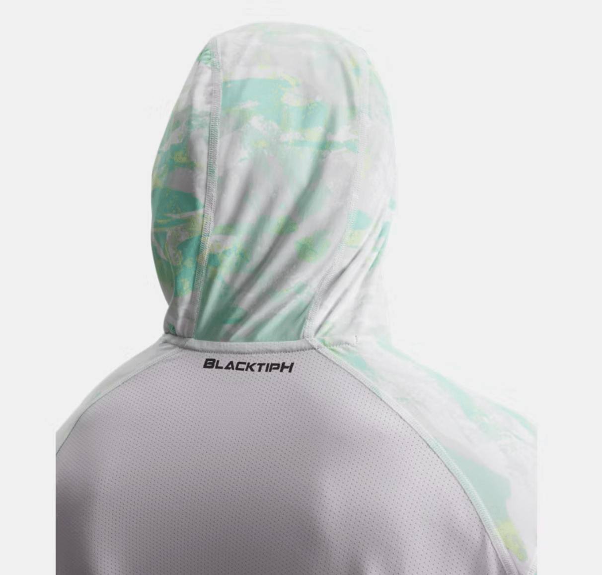 Under Armour x BlacktipH Men’s Fish Pro Camo Performance Hoodie - White - BlacktipH