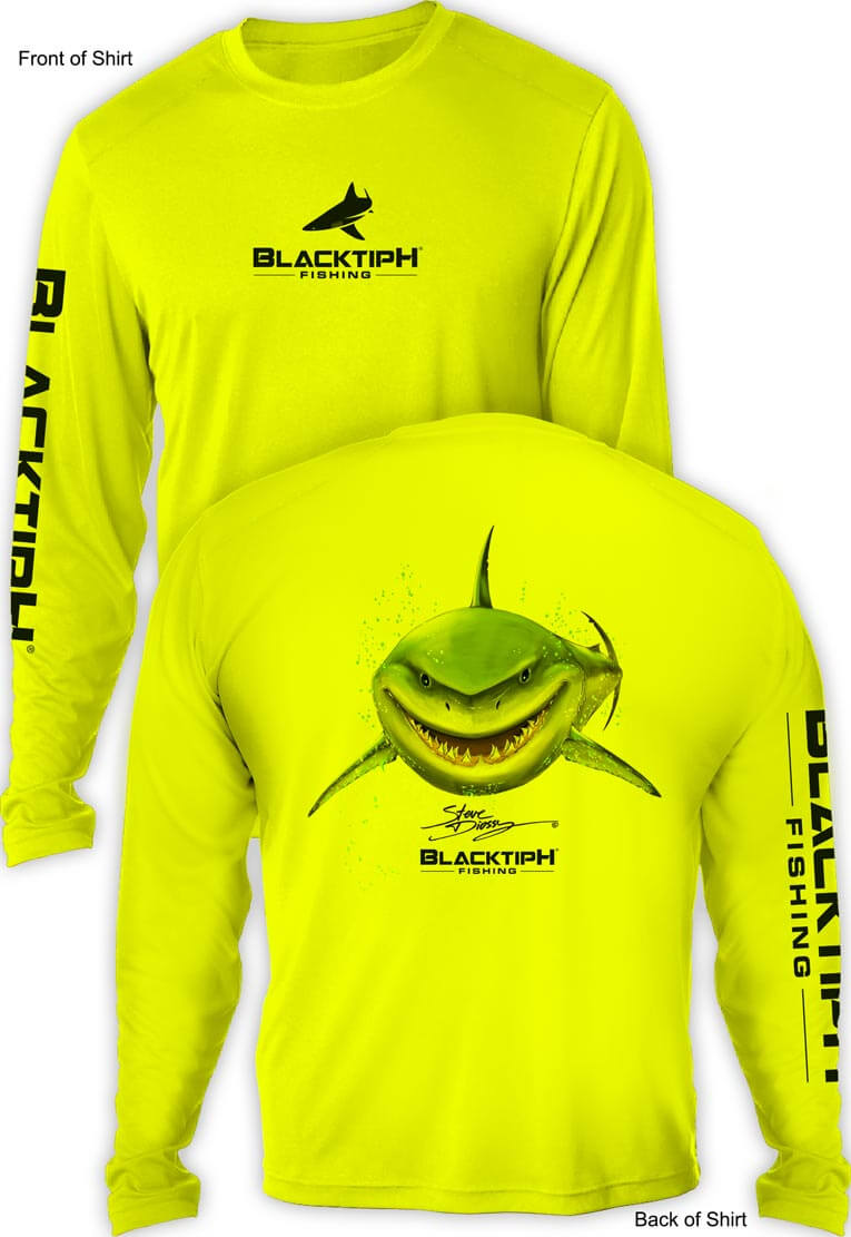 BlacktipH Performance Long Sleeve "Taco-Toothday" Featuring Steve Diossy with UPF 50+ Protection