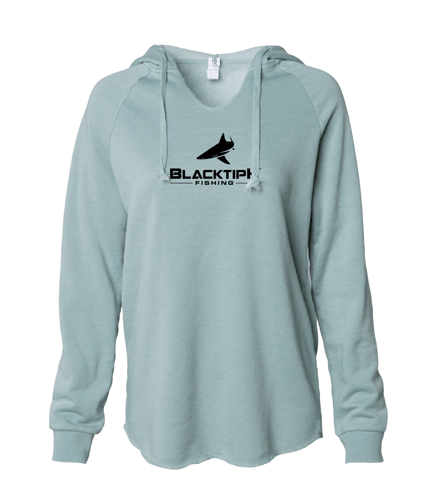 BlacktipH Ladies Misty Blue Lightweight Hoodie