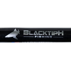 BlacktipH 6-12lb Inshore Platinum Spinning Rod in Carbon Fiber Wrap