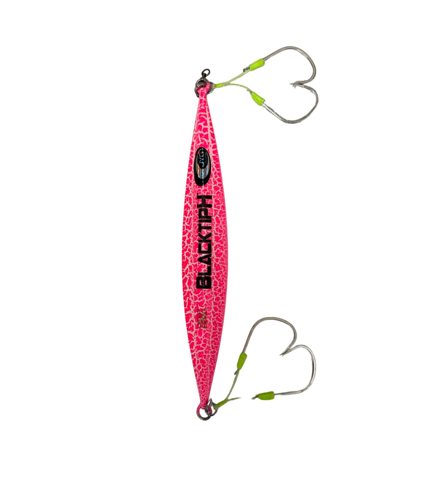 Slow Pitch JYG Pink Crackle 200g in 4/0 Hook