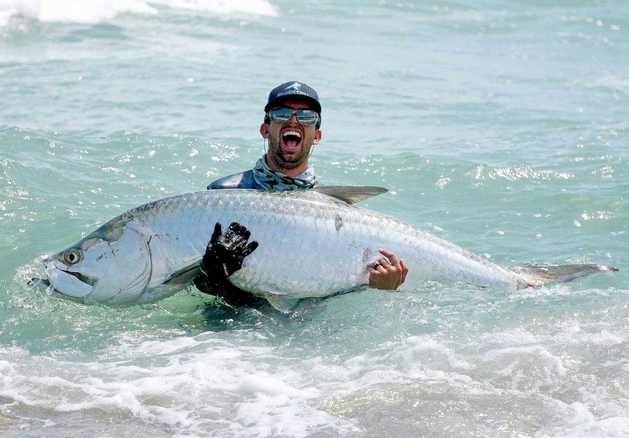 Rigs tested by monster fish.