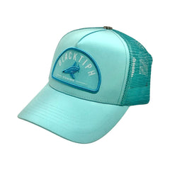 BlacktipH Snapback Hat with New Patch in Teal