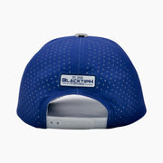 BlacktipH Mustad PVC Royal Blue Performance Snapback Hat Limited Edition