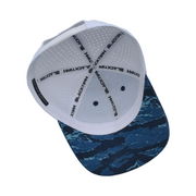 BlacktipH Performance PVC Hat - Blue Water Camo