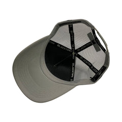BlacktipH Snapback Hat with New Patch in Grey and White