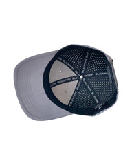 BlacktipH PVC Grey Performance Snapback Hat