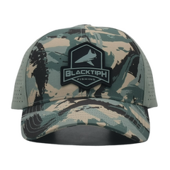 BlacktipH Performance PVC Hat - Green Camo