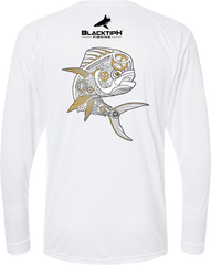 BlacktipH "Mechanical Mahi" with UPF 50+ Protection Performance Long Sleeve