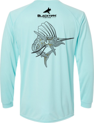 BlacktipH "Mechanical Sailfish" with UPF 50+ Protection Performance Long Sleeve