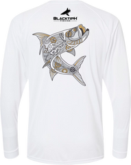 BlacktipH "Mechanical Tarpon" with UPF 50+ Protection Performance Long Sleeve