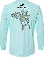 BlacktipH "Mechanical Tuna" with UPF 50+ Protection Performance Long Sleeve