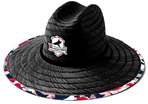 NEW!! Bandera Straw Hat in Black