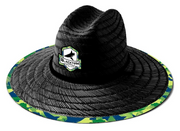 BlacktipH Straw Hat - Mahi Camo - Black