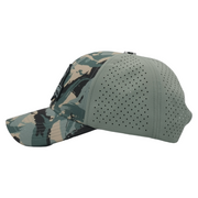 BlacktipH Performance PVC Hat - Green Camo