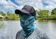 Teal BlacktipH Performance Face Shield