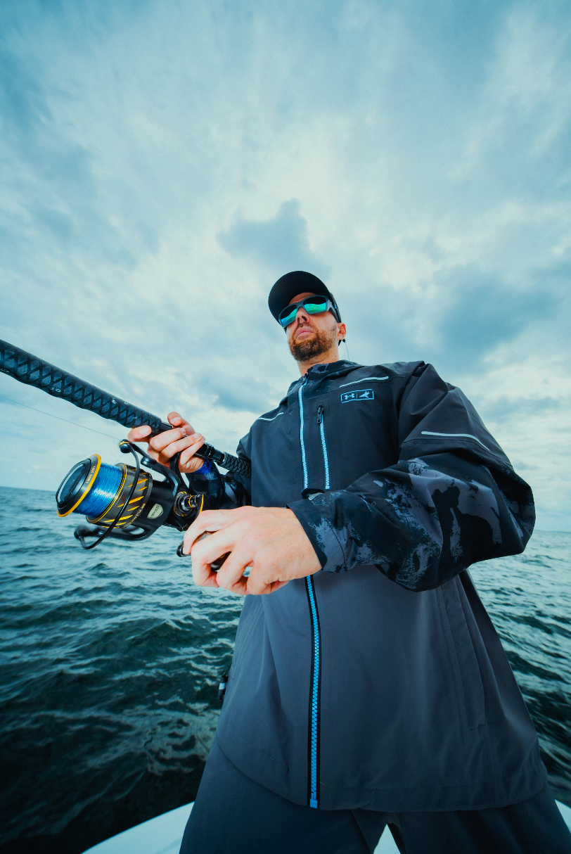 Under Armour x BlacktipH Men's Fish Shoreman Jacket - Black