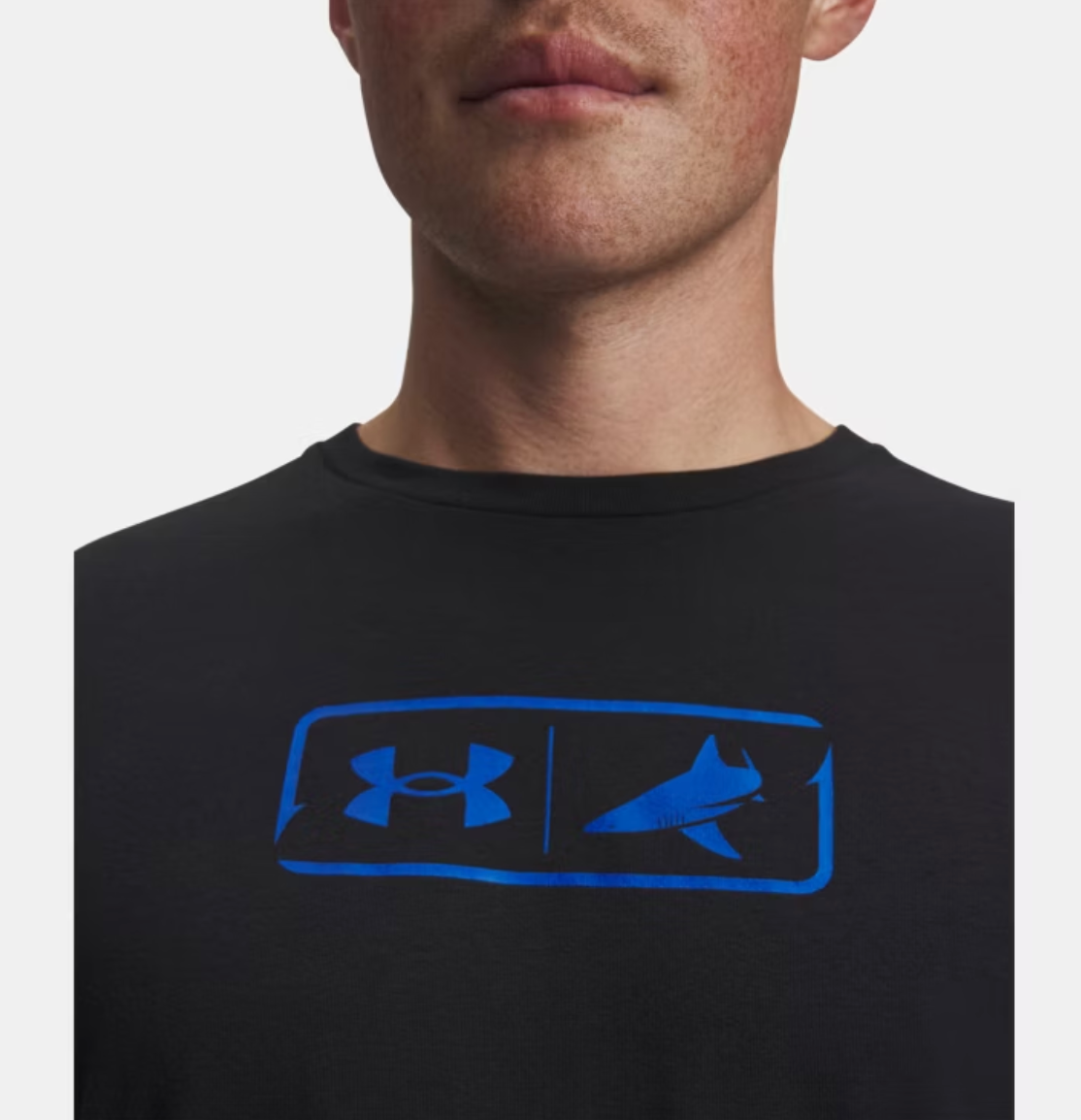 Under Armour x BlacktipH Men’s Fish Logo T-Shirt - Black