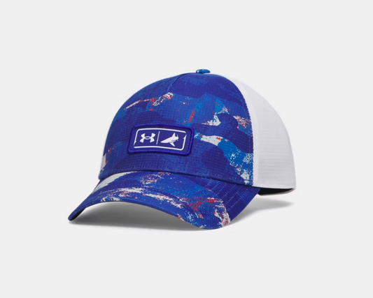 Under Armour x BlacktipH Men’s Fish Mid Trucker Hat - Anthem Blue