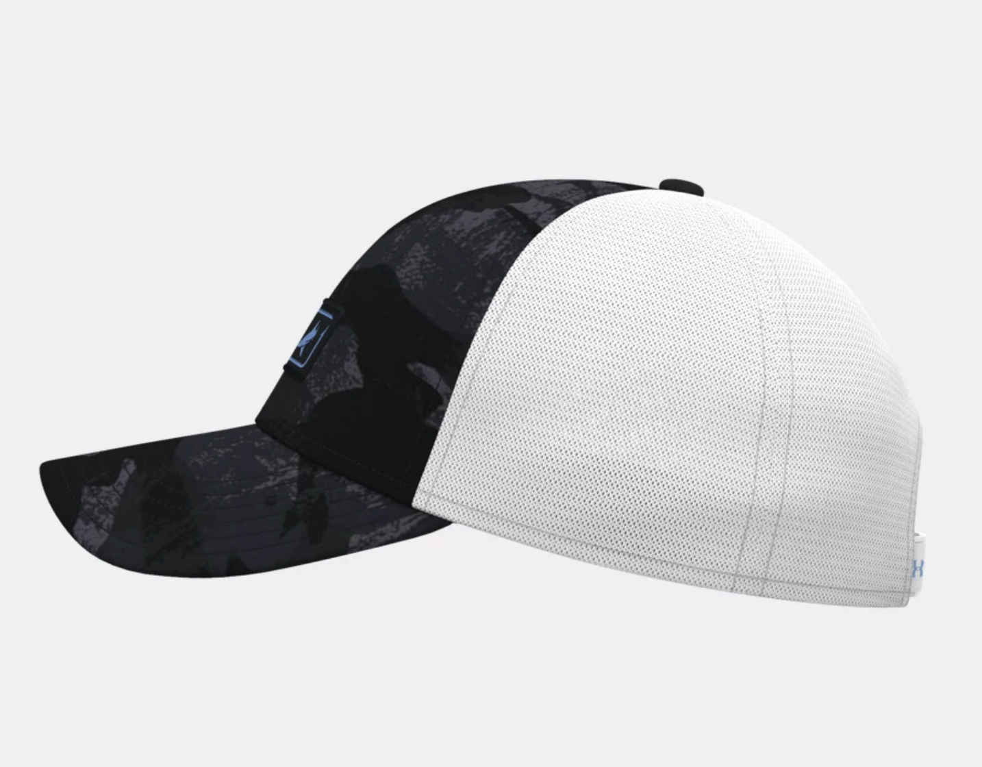 Under Armour x BlacktipH Men’s Fish Mid Trucker Hat - Black