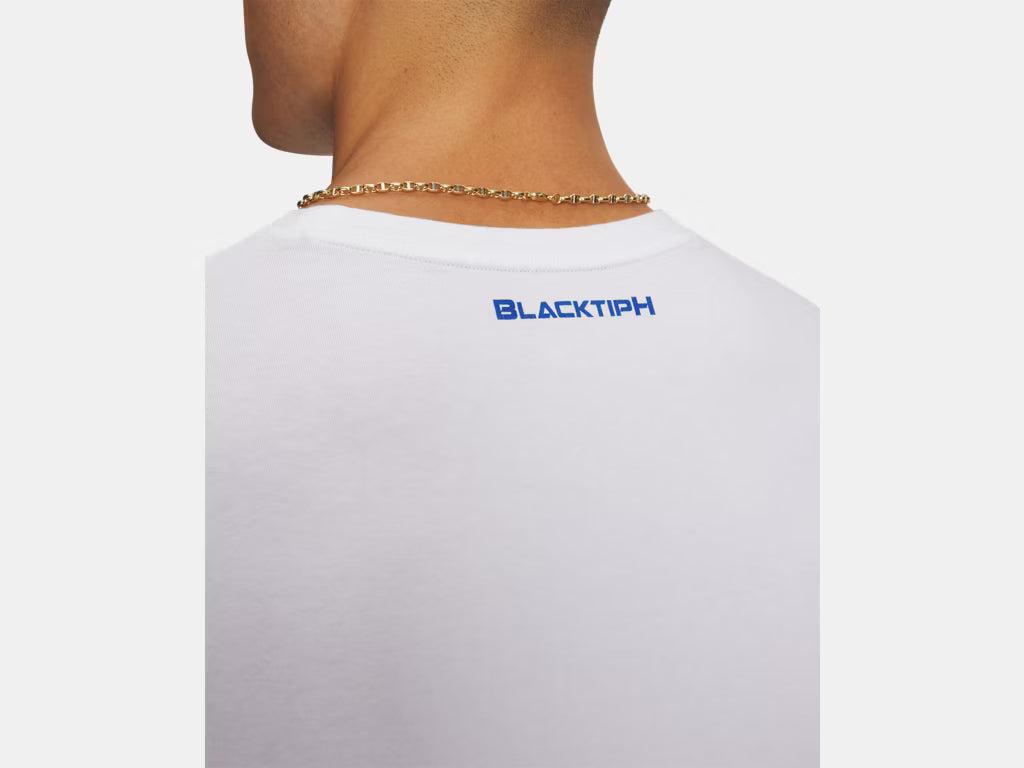 Under Armour x BlacktipH Men's Fish Species USA Graphic Shirt Upper Back - White - BlacktipH