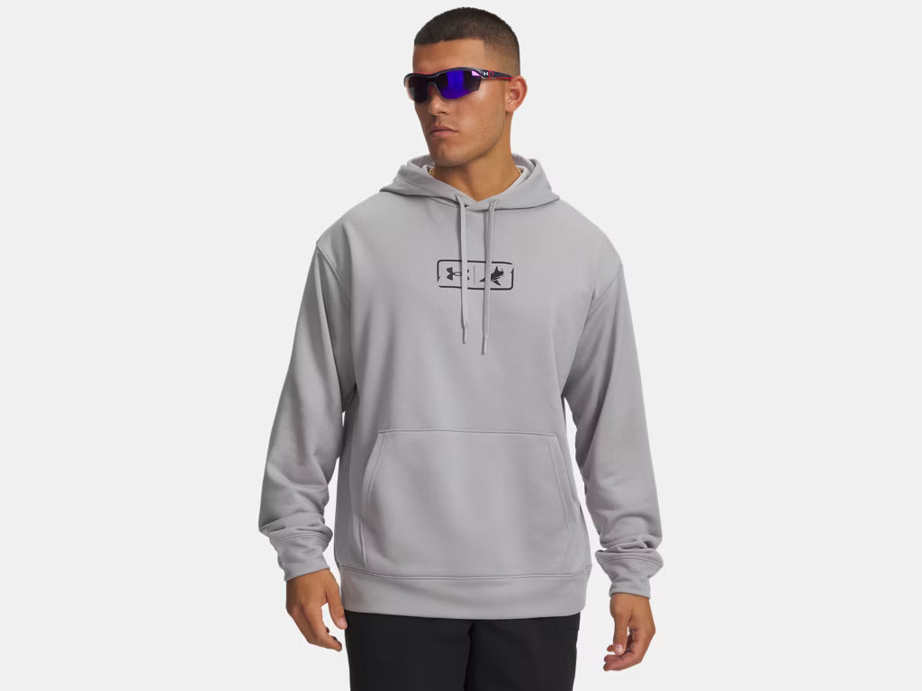 Under Armour x BlacktipH Men's Fish Pro Graphic Terry HD Hoodie - Grey