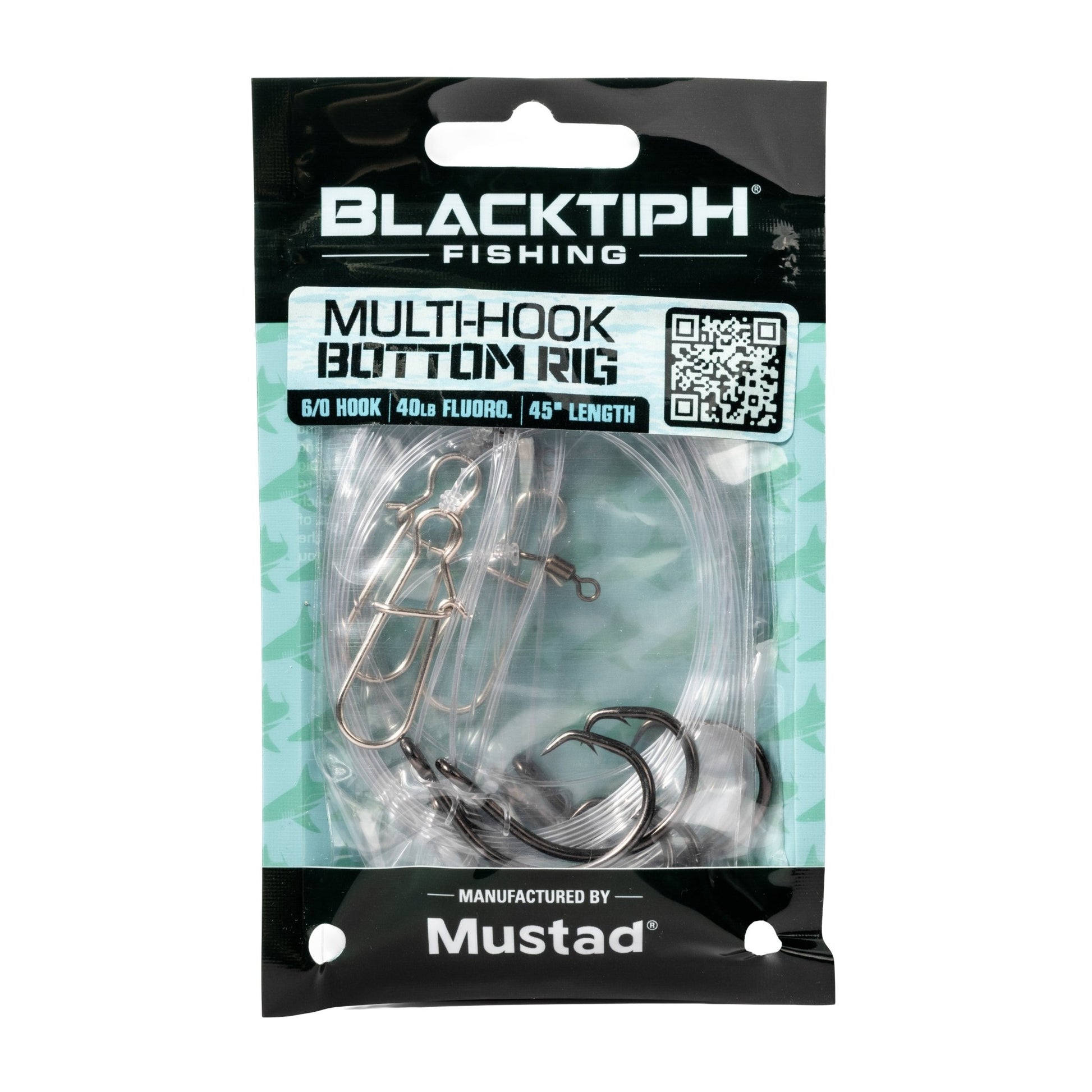 BlacktipH Multi - Hook Bottom Rig - Mustad - BlacktipH