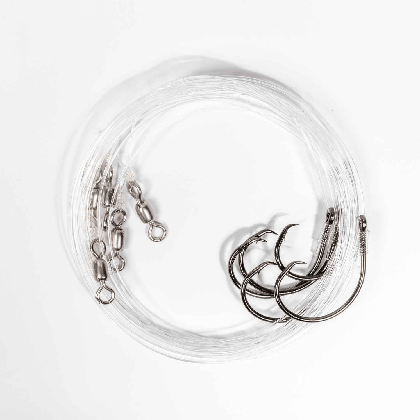 BlacktipH Small Live Bait Rigs (5 Pack) | 30lb Fluorocarbon & 5/0 Circle Hooks - BlacktipH