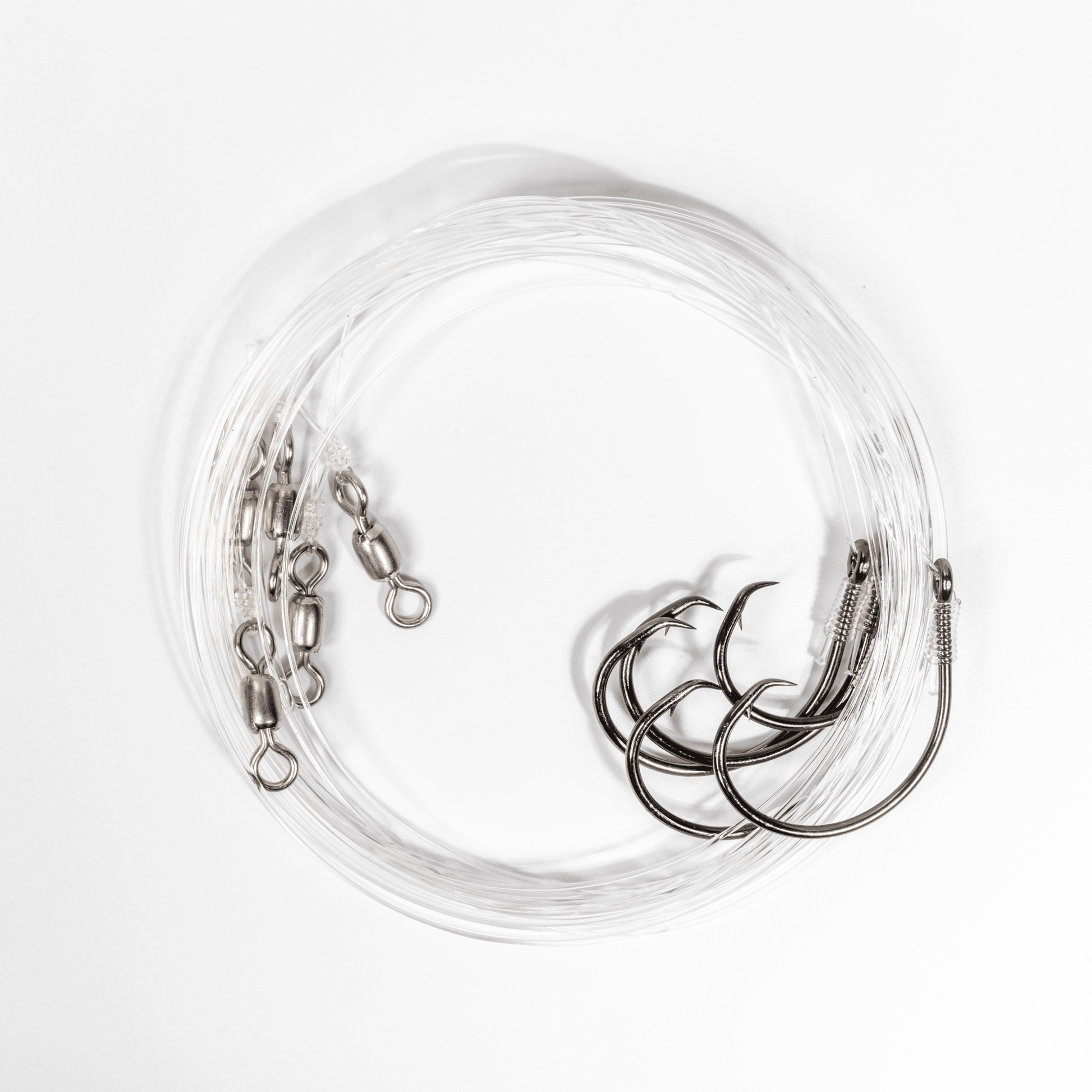 BlacktipH Small Live Bait Rigs (5 Pack) | 30lb Fluorocarbon & 5/0 Circle Hooks - BlacktipH