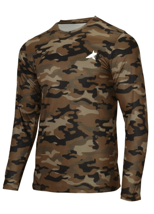 Coyote Camo Performance Long Sleeve Shirt - BlacktipH