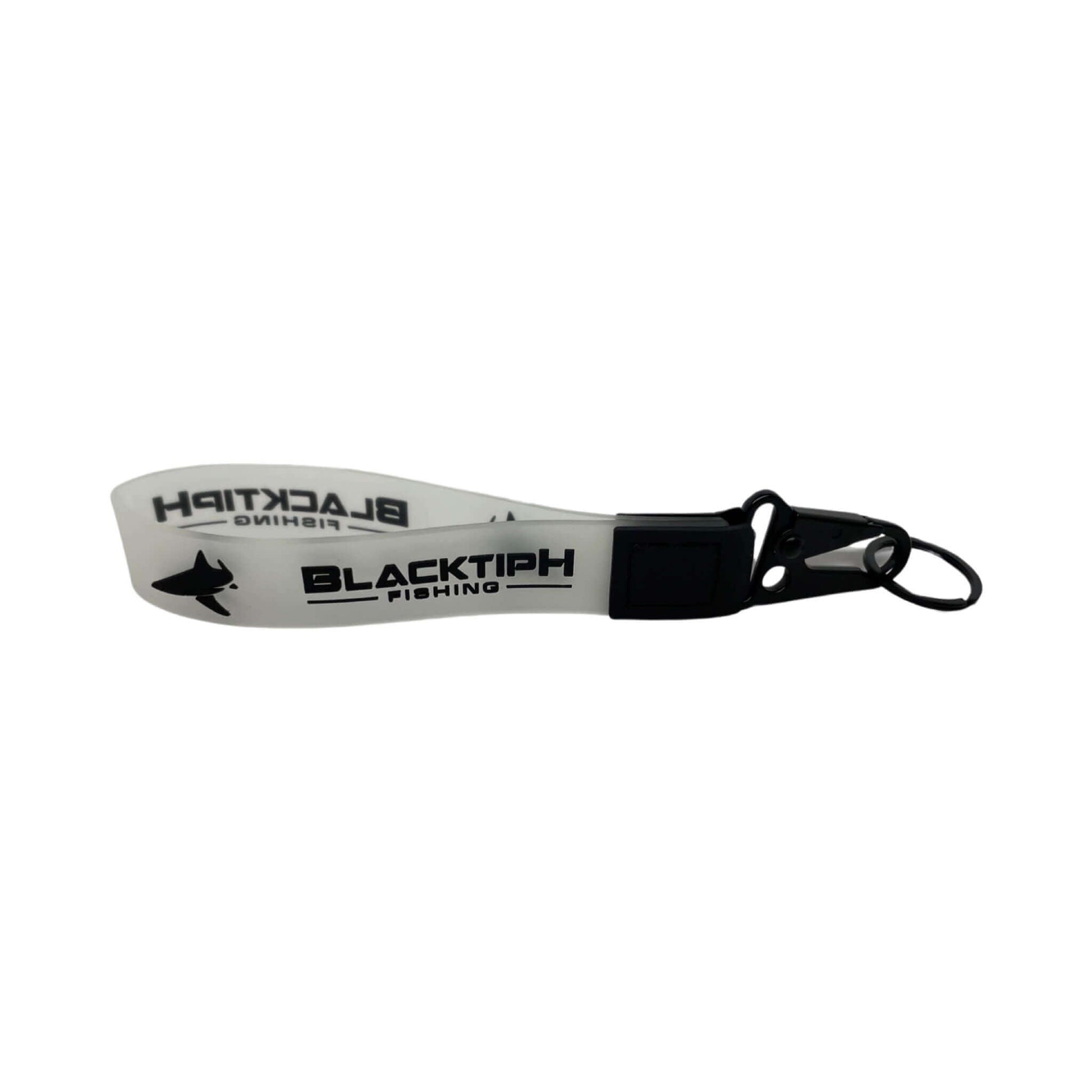 Frosted PVC Lanyard with Crane clip - BlacktipH