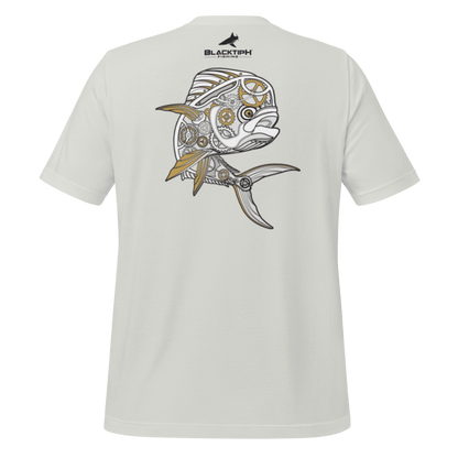 Lifestyle Cotton Blend T-Shirt - Mechanical Mahi Design - BlacktipH