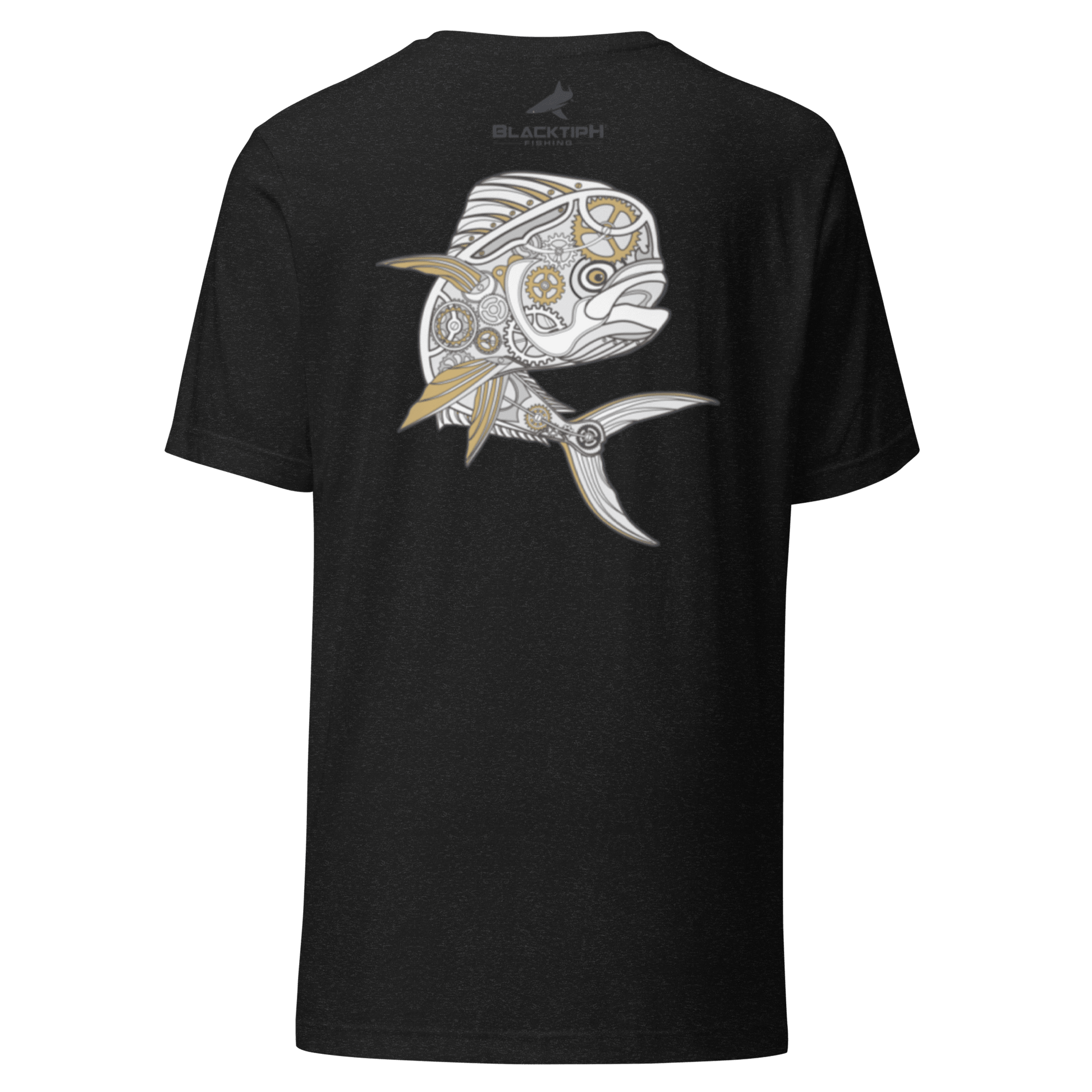 Lifestyle Cotton Blend T-Shirt - Mechanical Mahi Design - BlacktipH