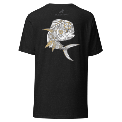 Lifestyle Cotton Blend T-Shirt - Mechanical Mahi Design - BlacktipH