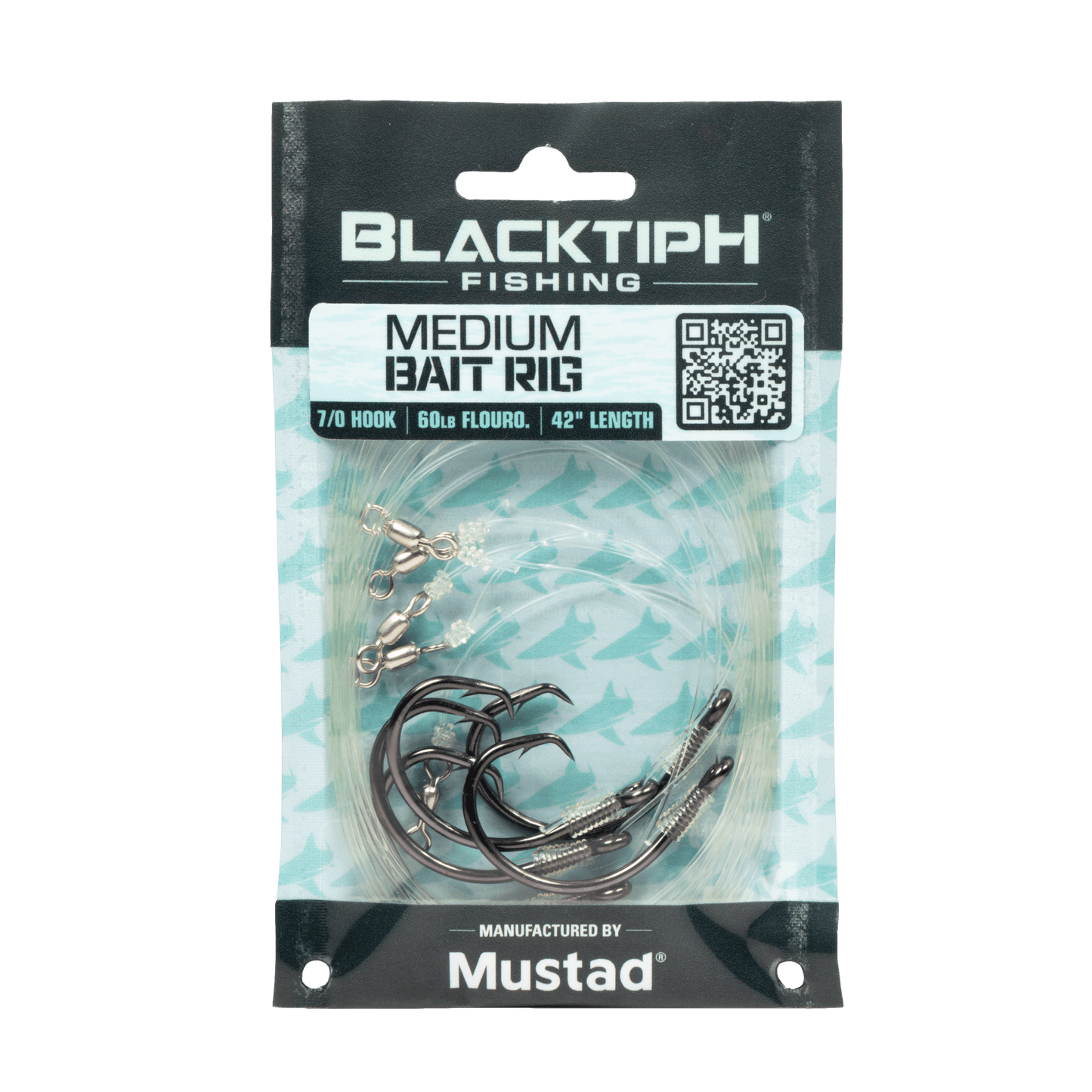 Mustad Live Bait Rigs (Medium) - 7/0 Circle Hook | BlacktipH - BlacktipH