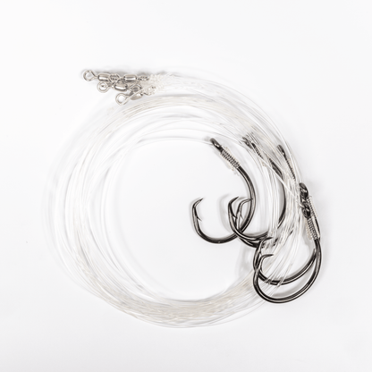 Mustad Live Bait Rigs (Medium) - 7/0 Circle Hook | BlacktipH - BlacktipH
