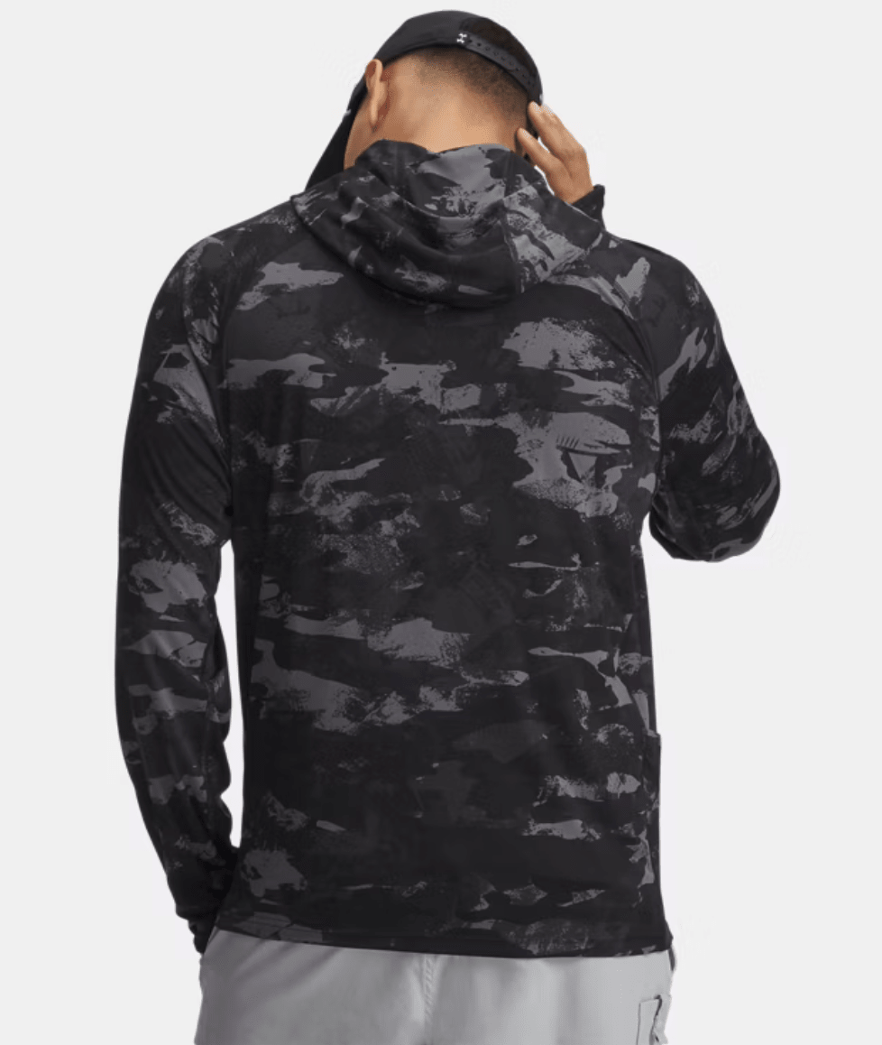 Pre - Sale: Under Armour x BlacktipH Men’s Elite Performance Camo Hoodie - Black - BlacktipH