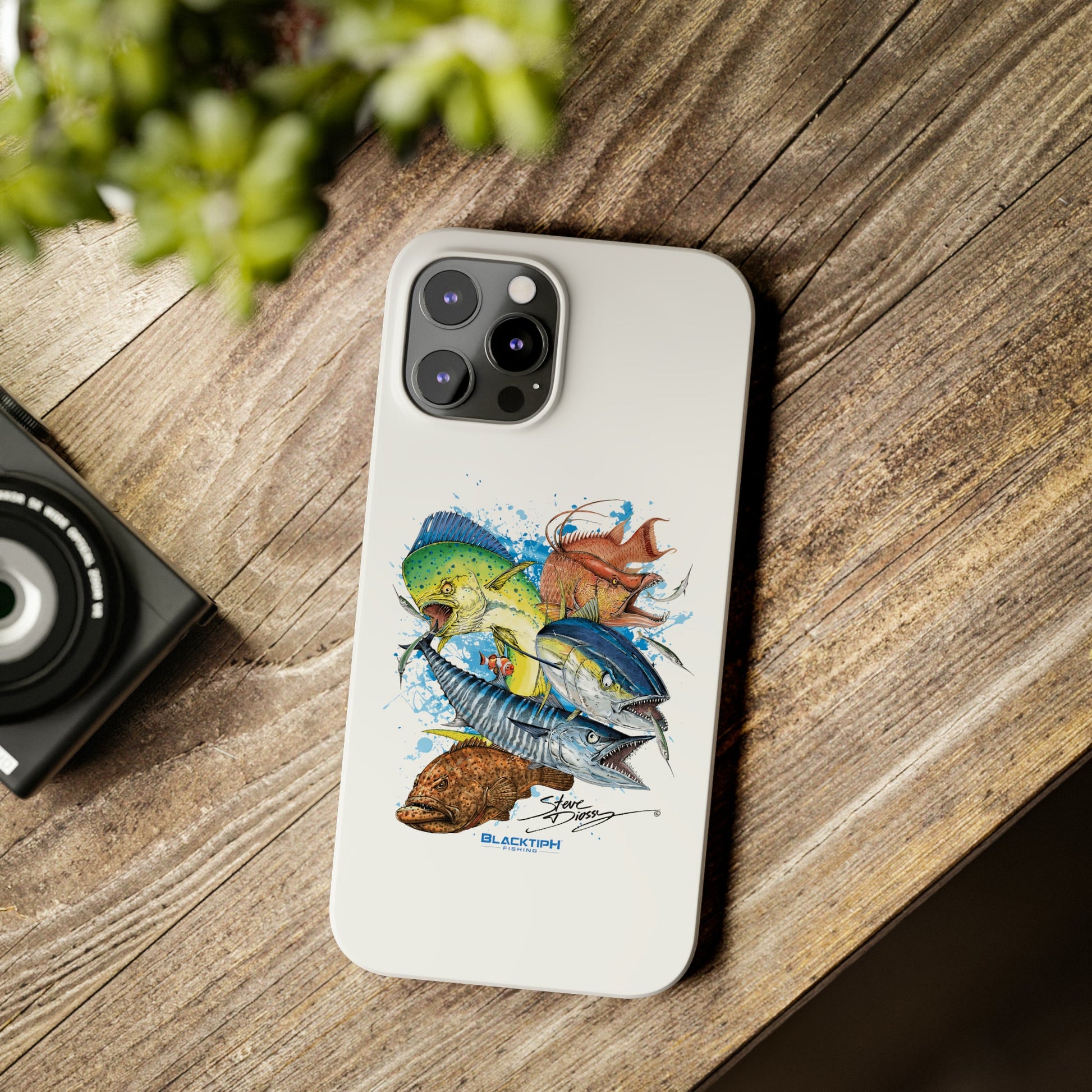 Slim iPhone Case - BlacktipH