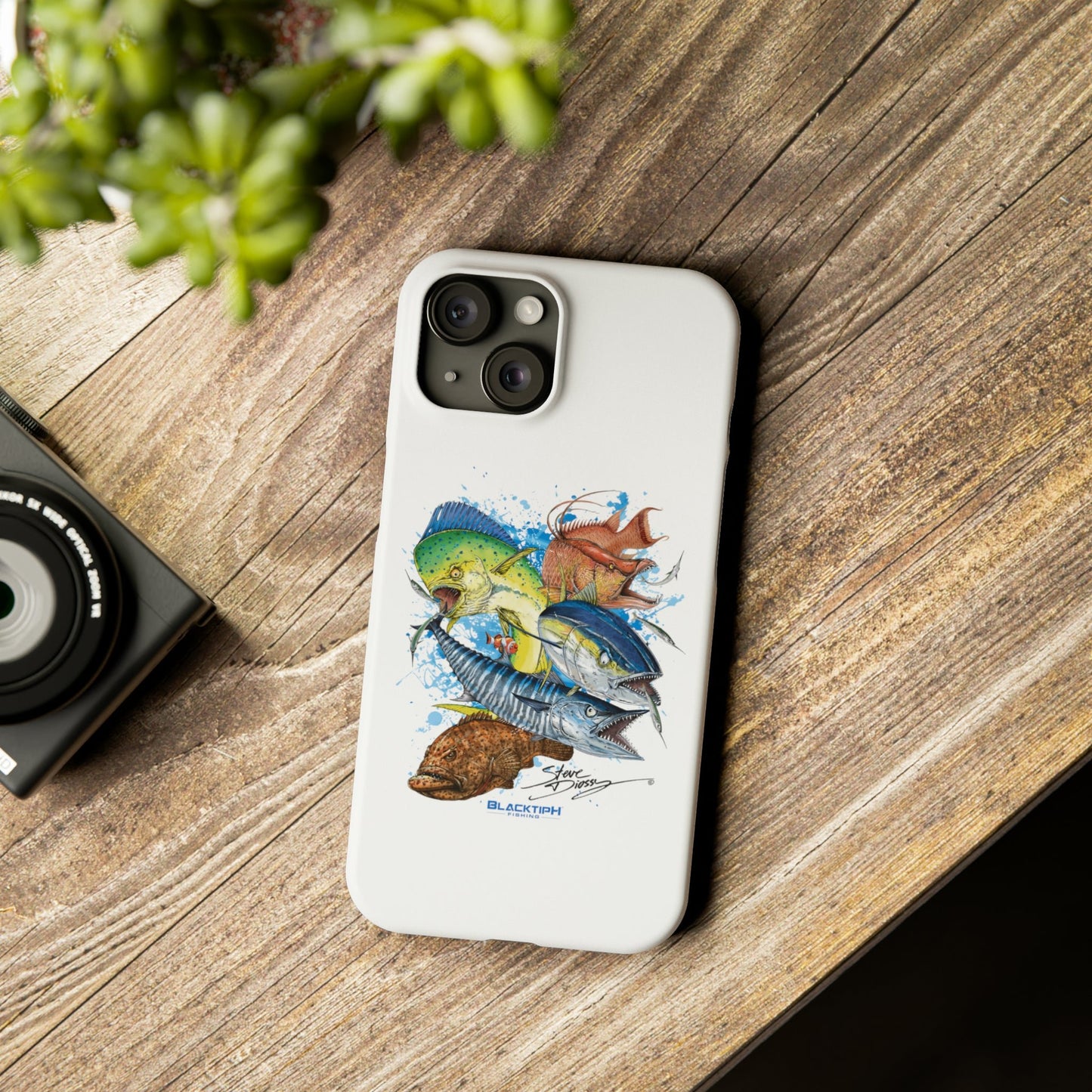 Slim iPhone Case - BlacktipH