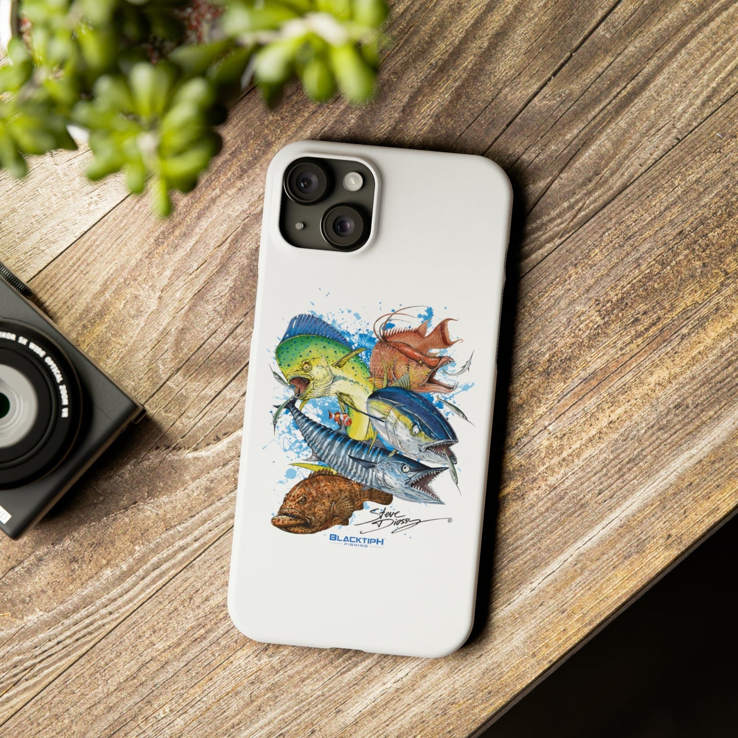 Slim iPhone Case - BlacktipH