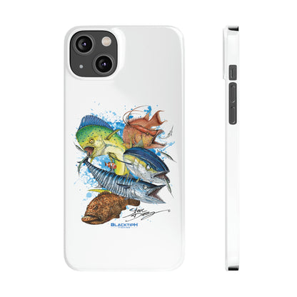 Slim iPhone Case - BlacktipH