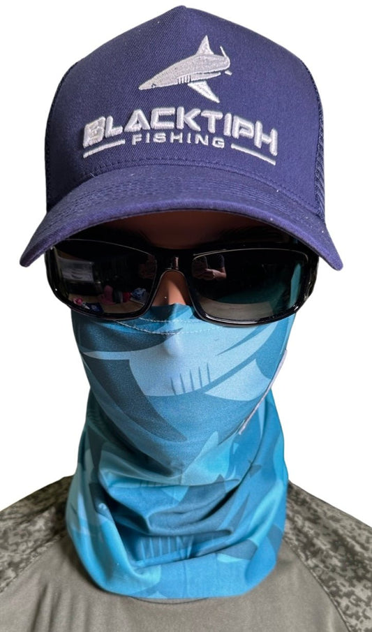 Teal Performance Face Shield - BlacktipH