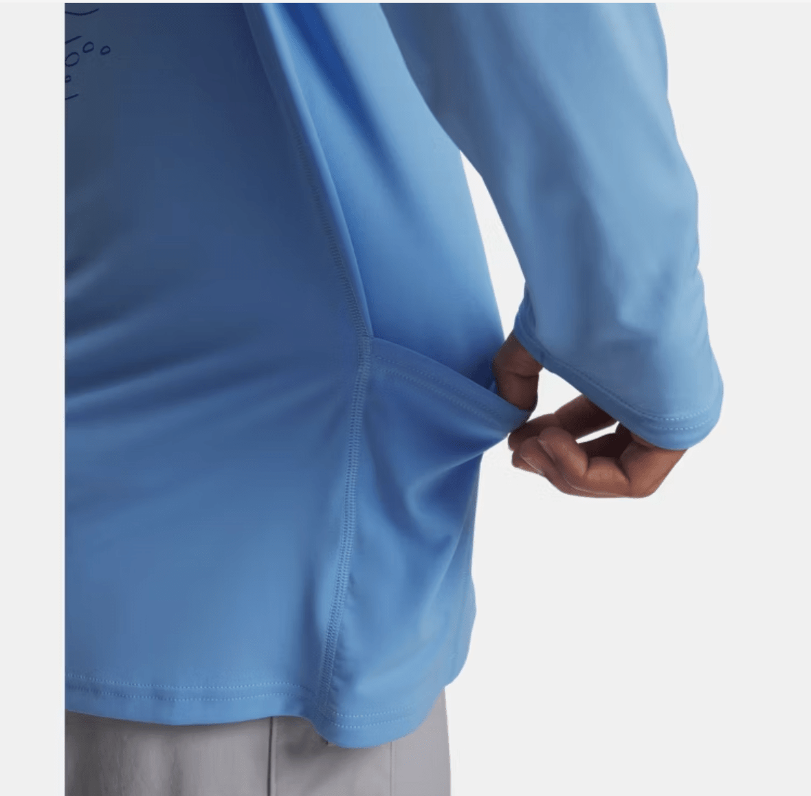 UA x BlacktipH Elite Species Fishing Shirt (UPF 40) - Horizon Blue | BlacktipH - BlacktipH