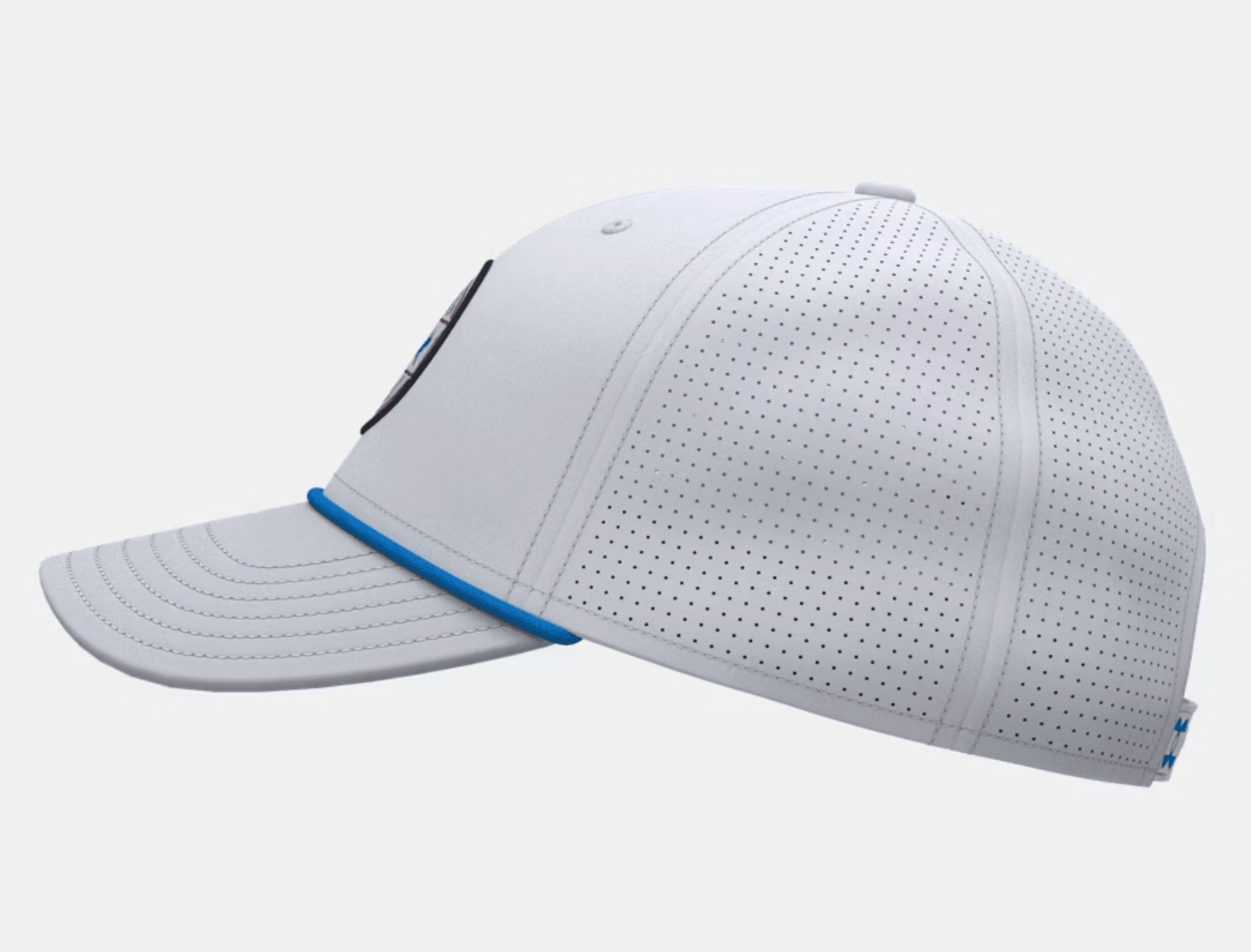 UA x BlacktipH Light Grey Fishing Hat | Off - White Adjustable Snapback - BlacktipH