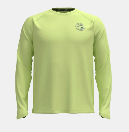 Under Armour x BlacktipH Elite Species Fishing Shirt – Fade Green (Long Sleeve & UPF Protection) - BlacktipH